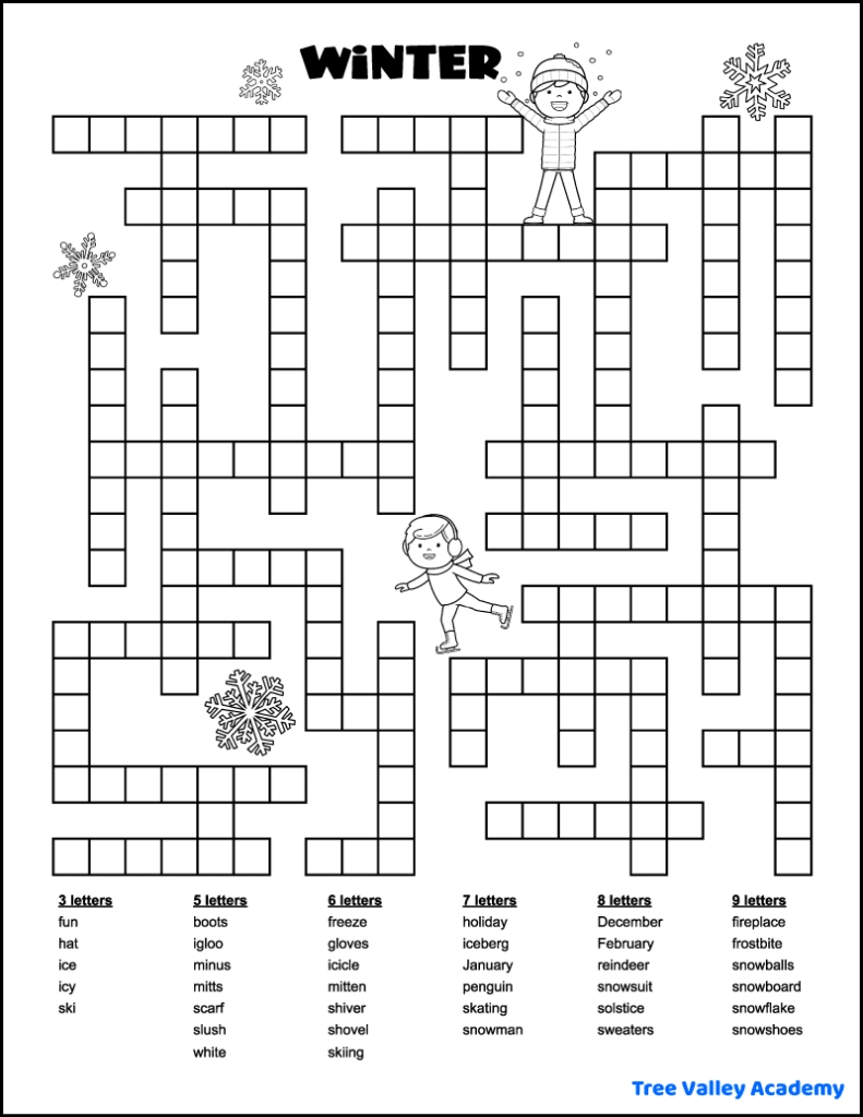 Word Puzzles Printable Free