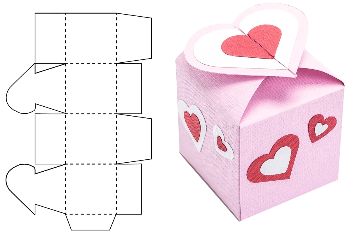 Paper Box Printable Template