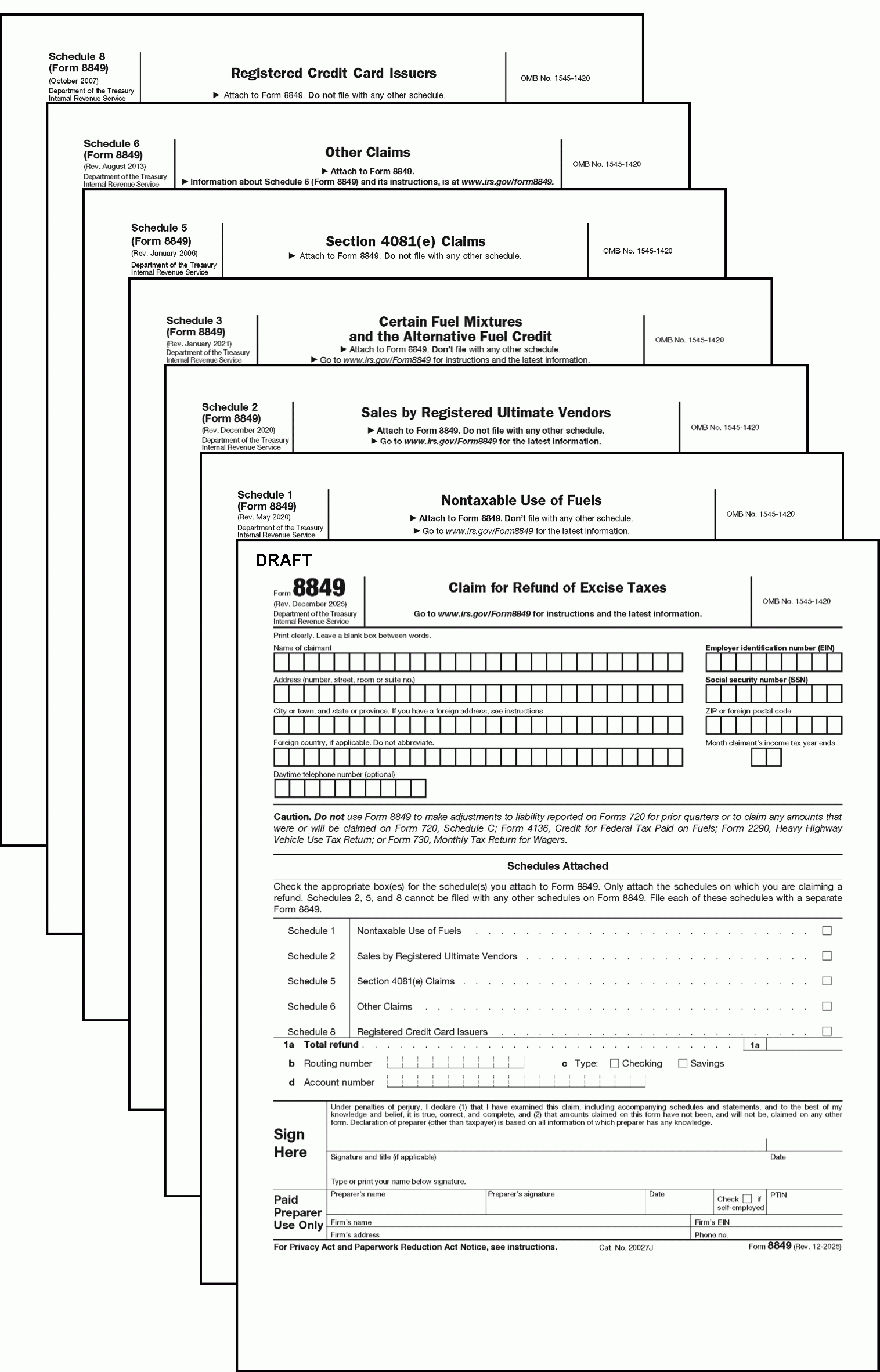 Printable Form 720-V Payment Voucher