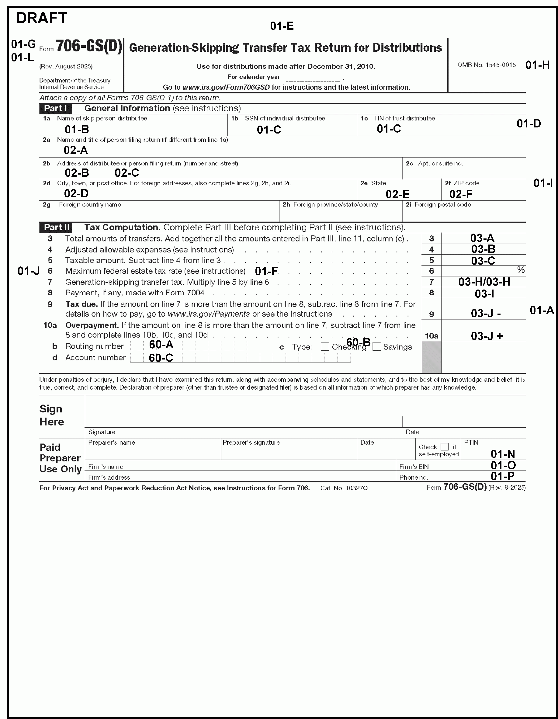 Federal Form 706 2023