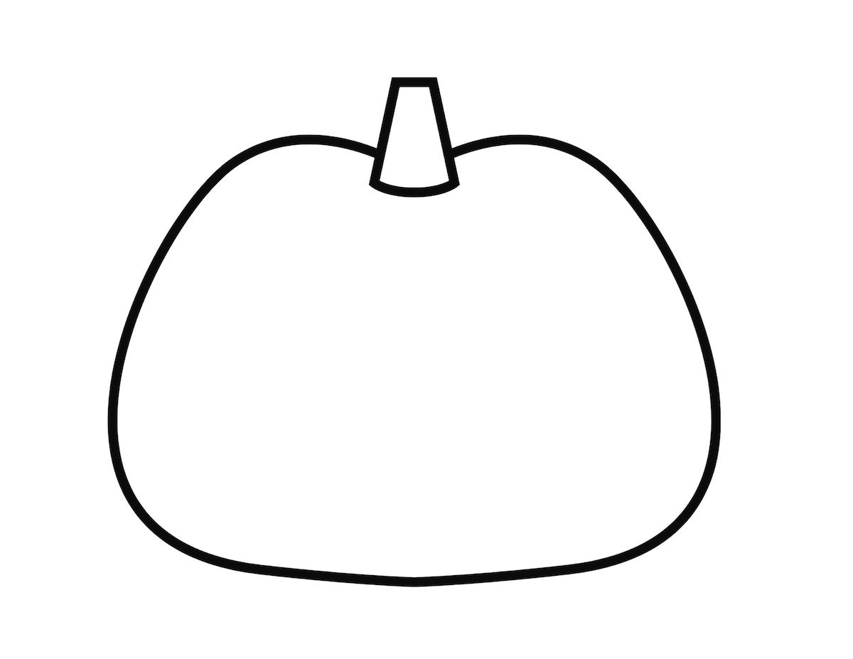 30 Blank Pumpkin Templates For Fall Crafts amp Activities OriginalMOM