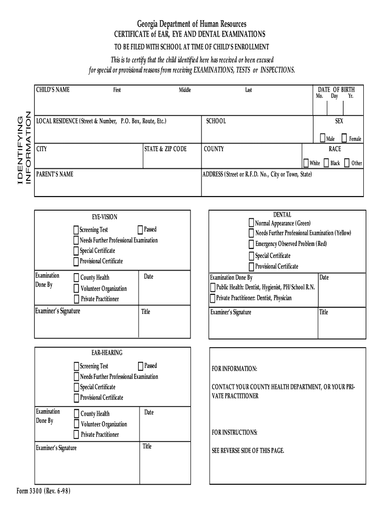 3300 Form Fill Out amp Sign Online DocHub