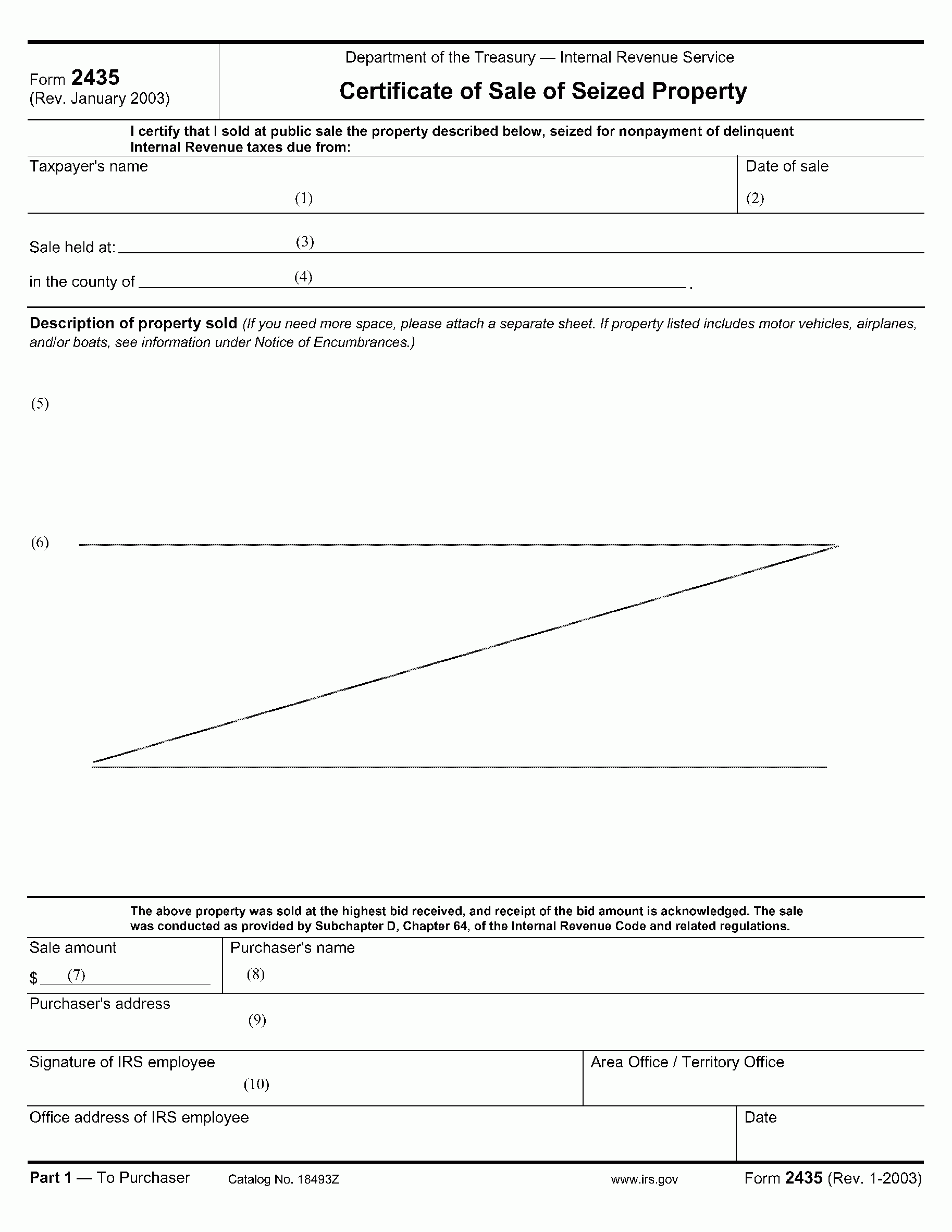 5 10 5 Sale Procedures Internal Revenue Service