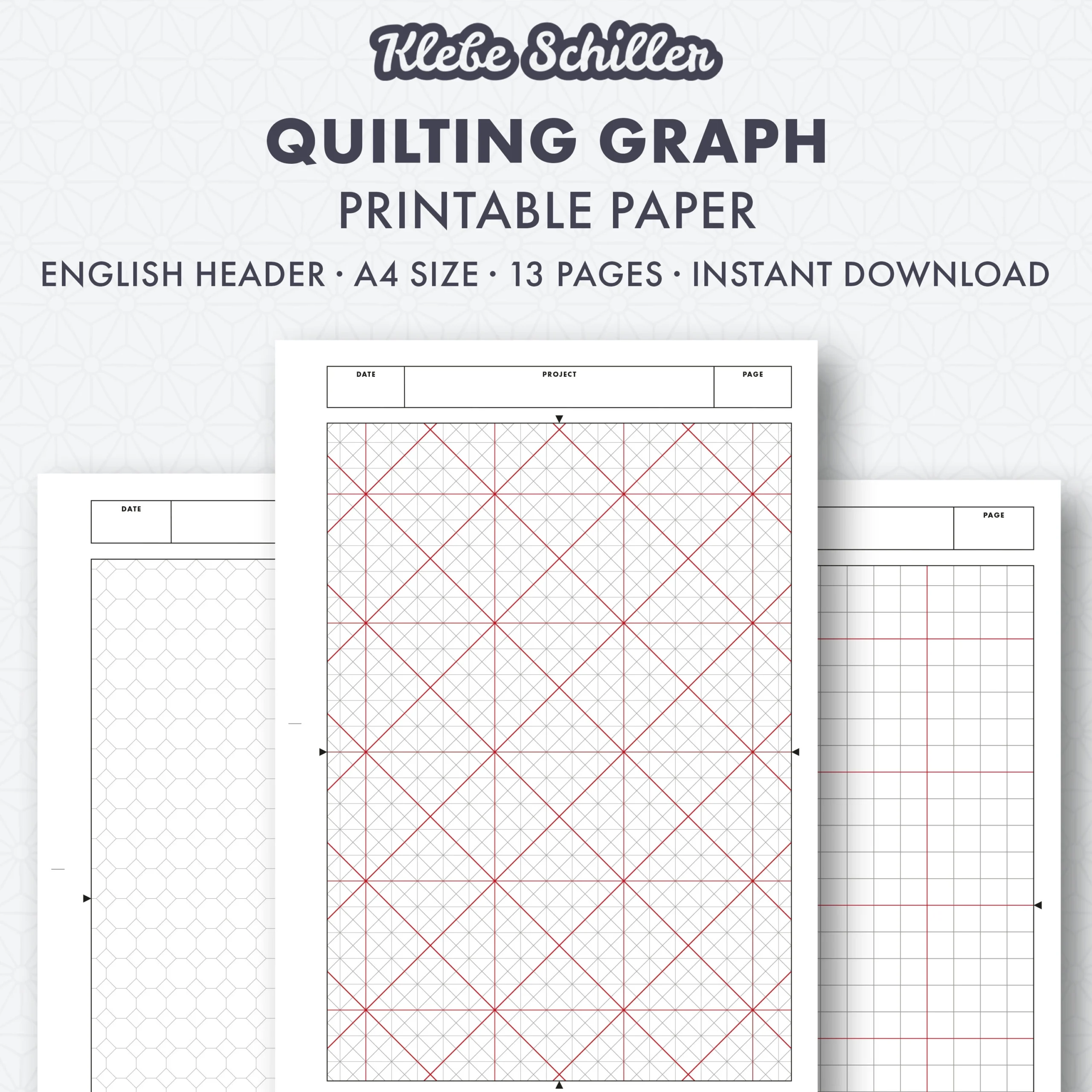 Quilting Graph Paper Printable