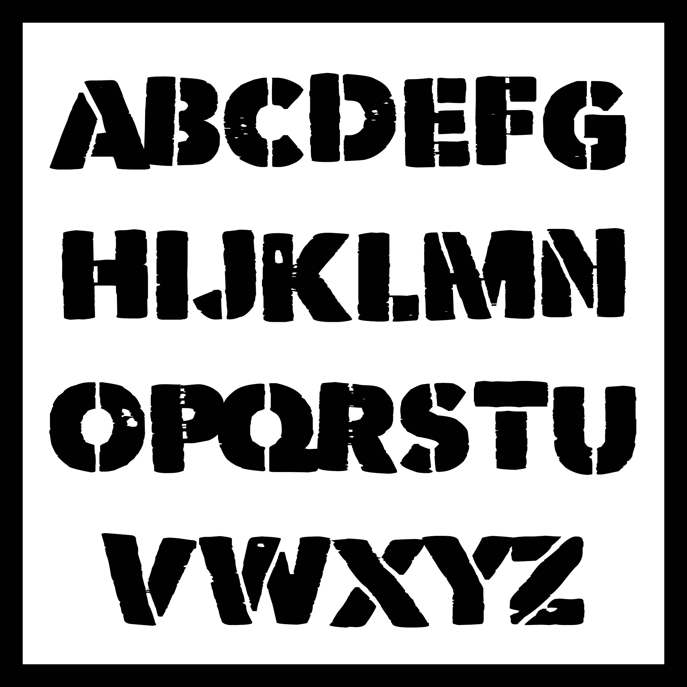 6 Inch Block Letters 10 Free PDF Printables Printablee