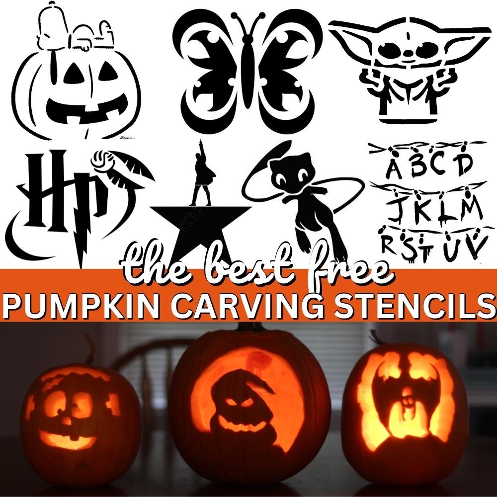 Pumpkin Carving Printable Templates