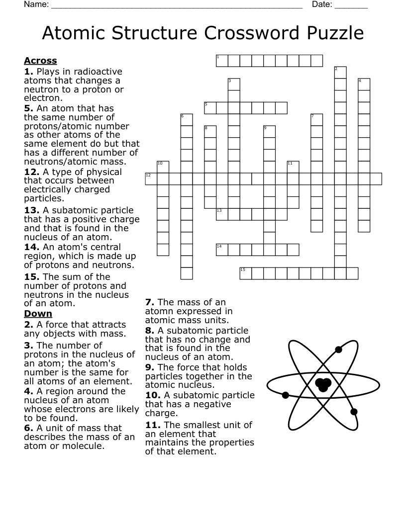 Grade 8 Crossword Puzzles Printable