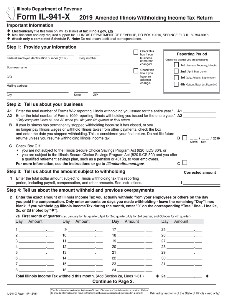 941 X Form 2022 Fillable