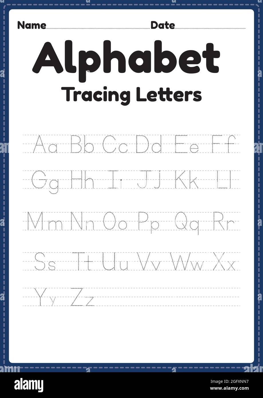 Abc Worksheets For Preschoolers Printable