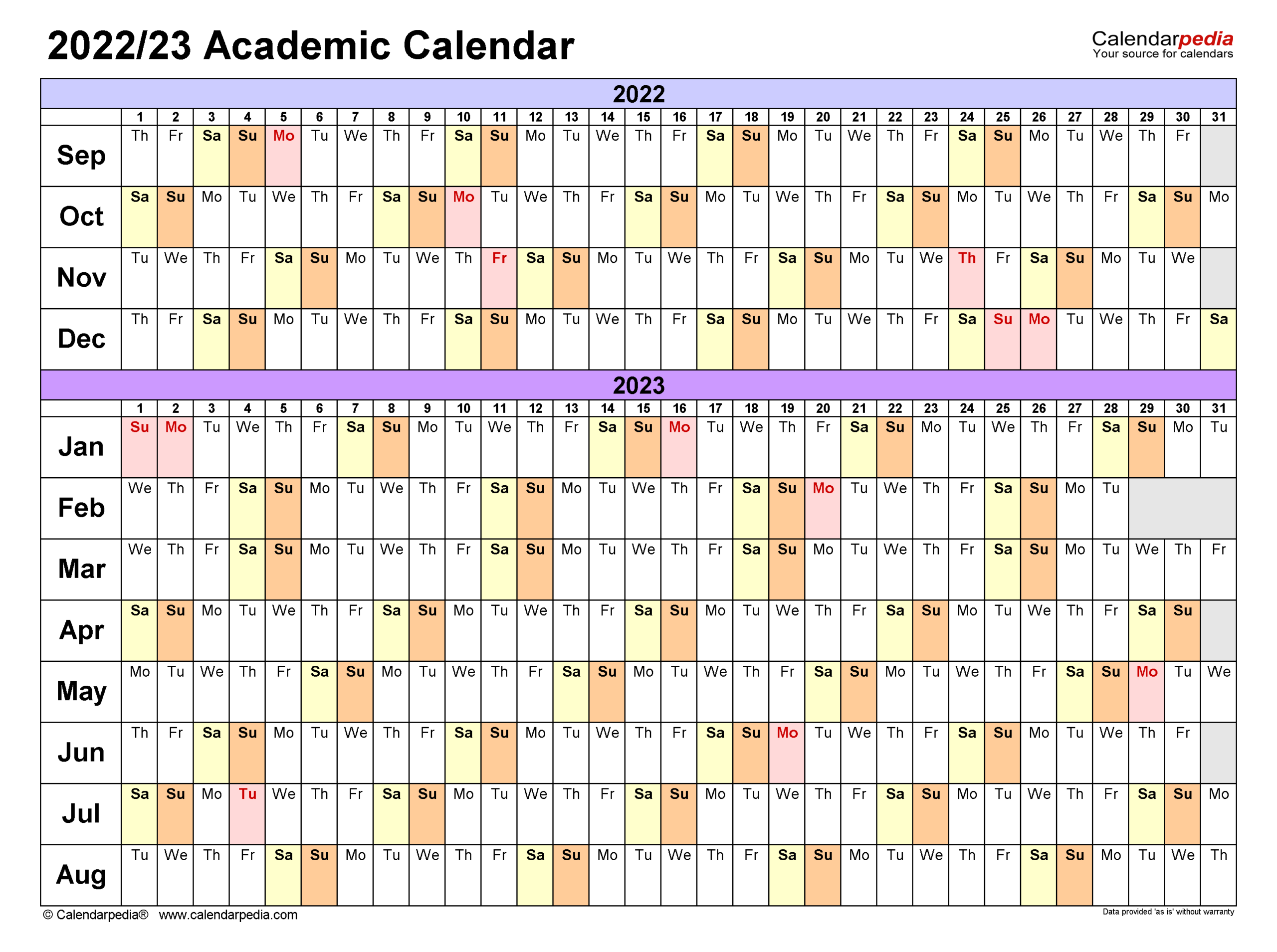 Academic Calendar Drexel University Printable