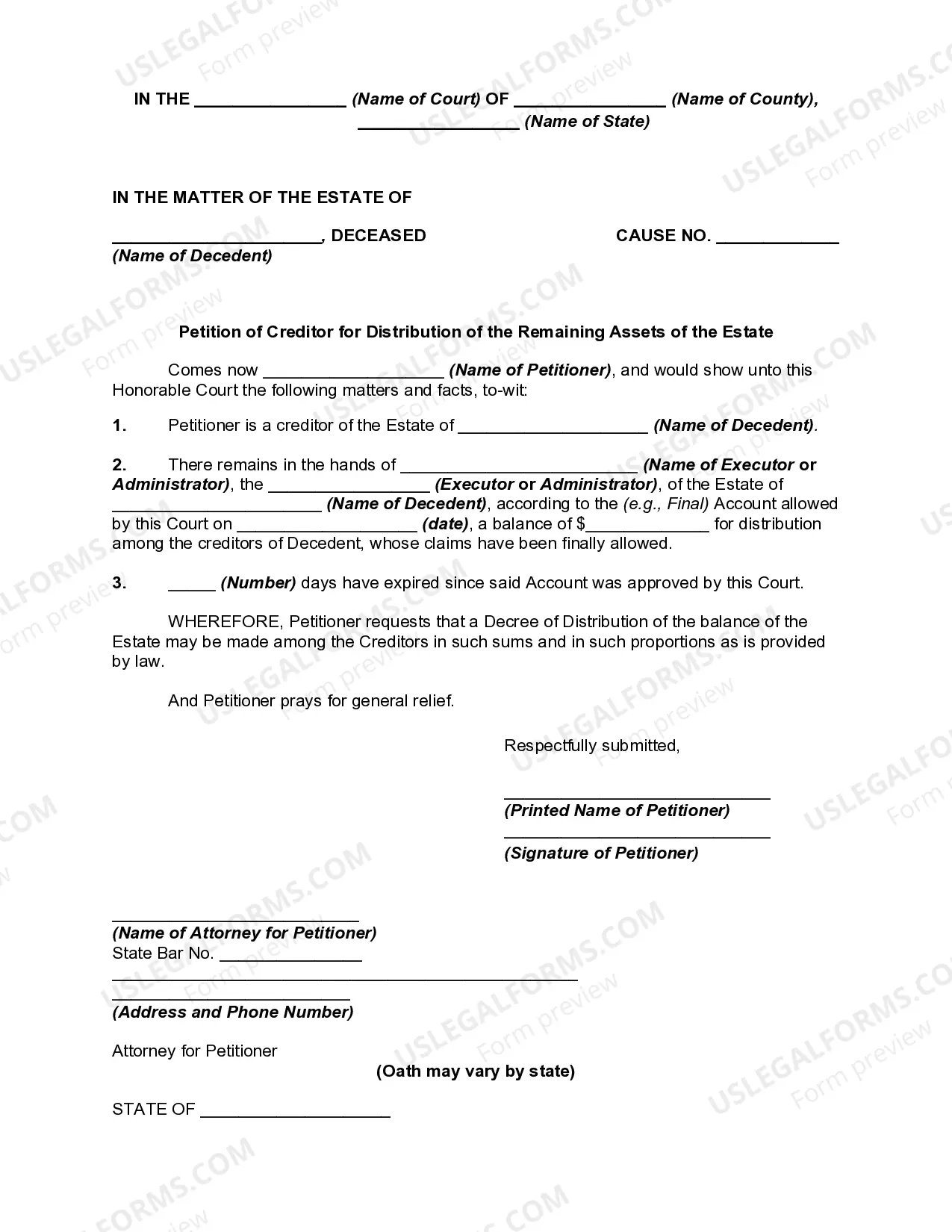 Account For Decedent s Estate Form Cc 1680 US Legal Forms