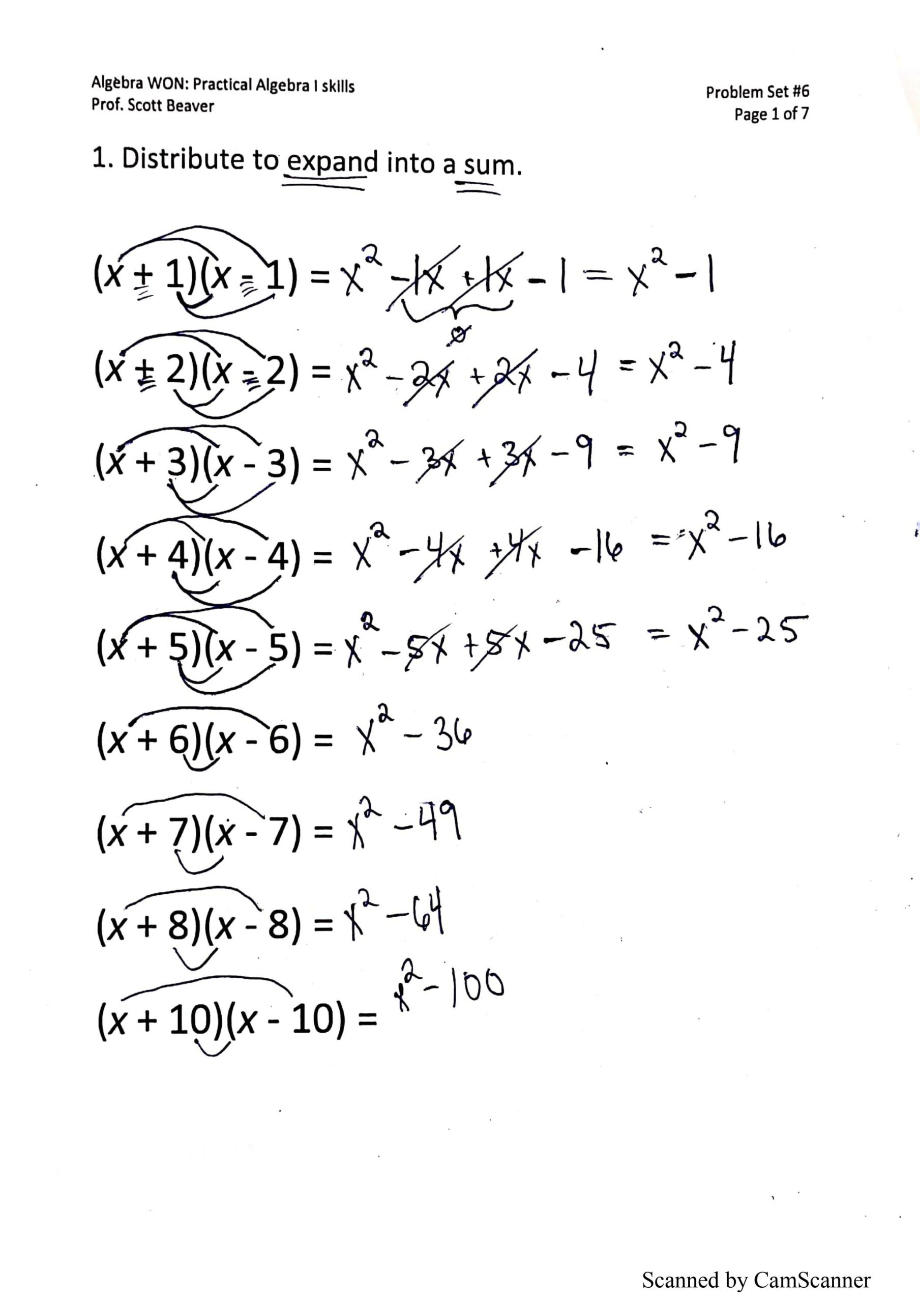 Algebra 1 Worksheets Easy Hard Science