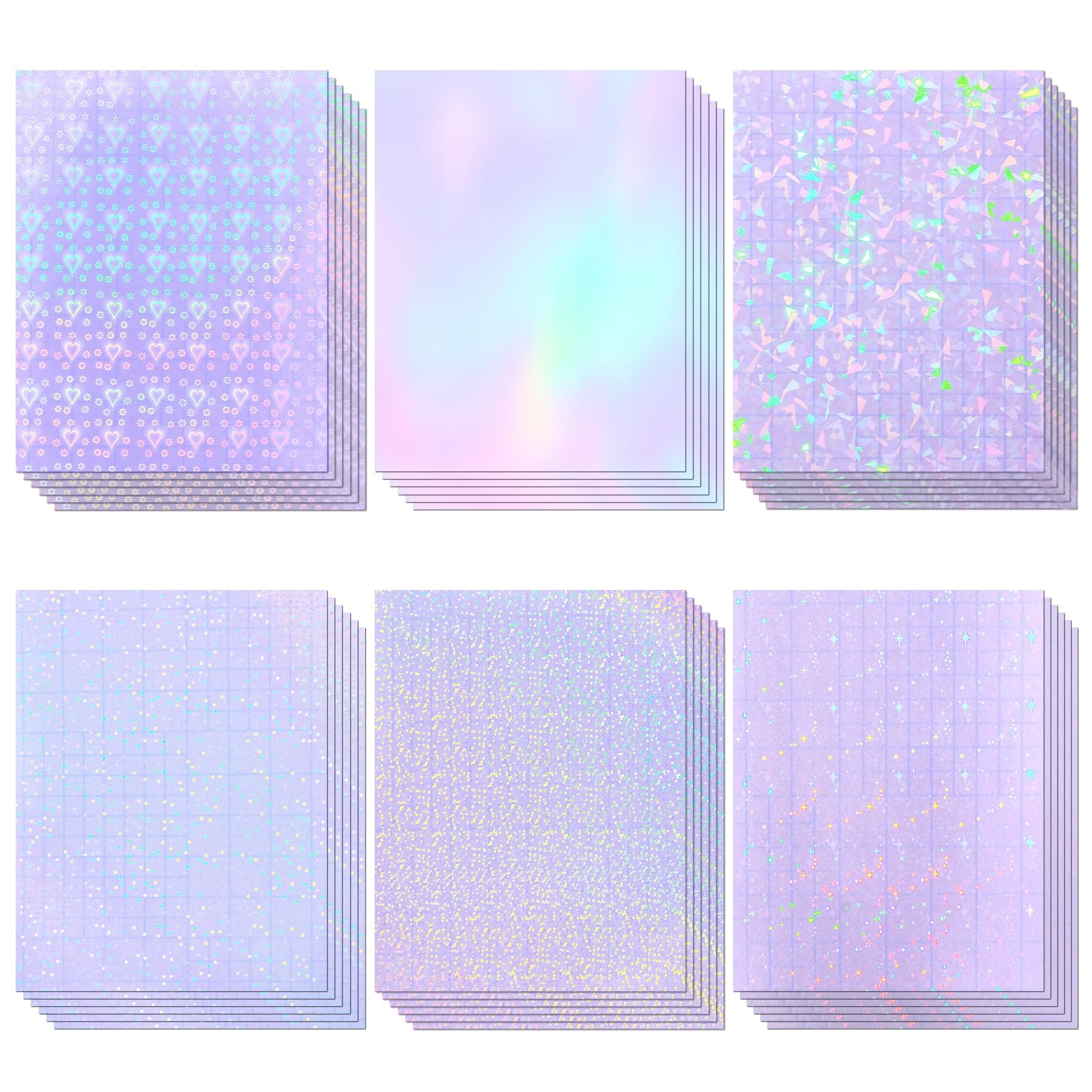 Transparent Holographic Sticker Paper