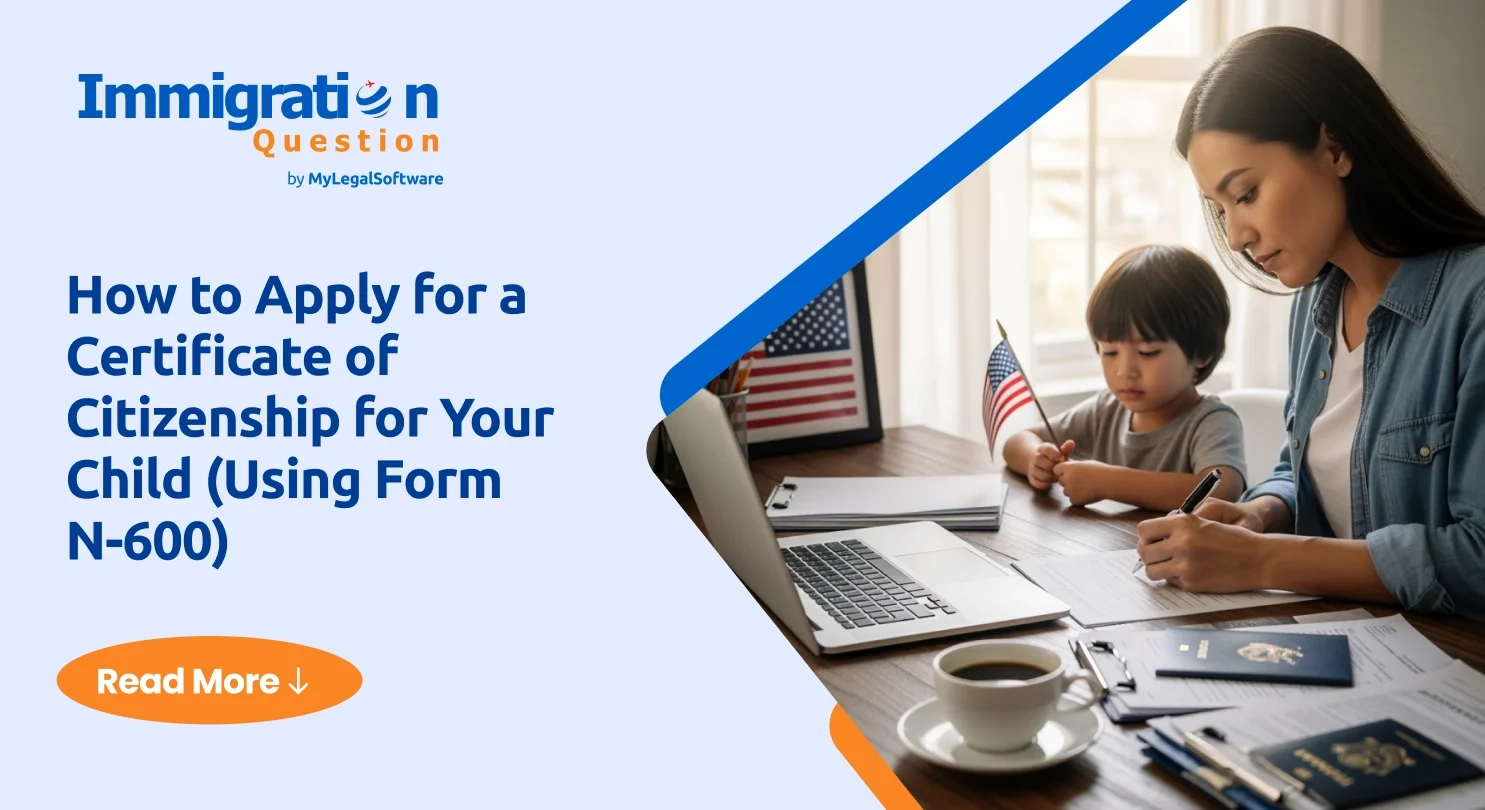 N-600 Form For Child
