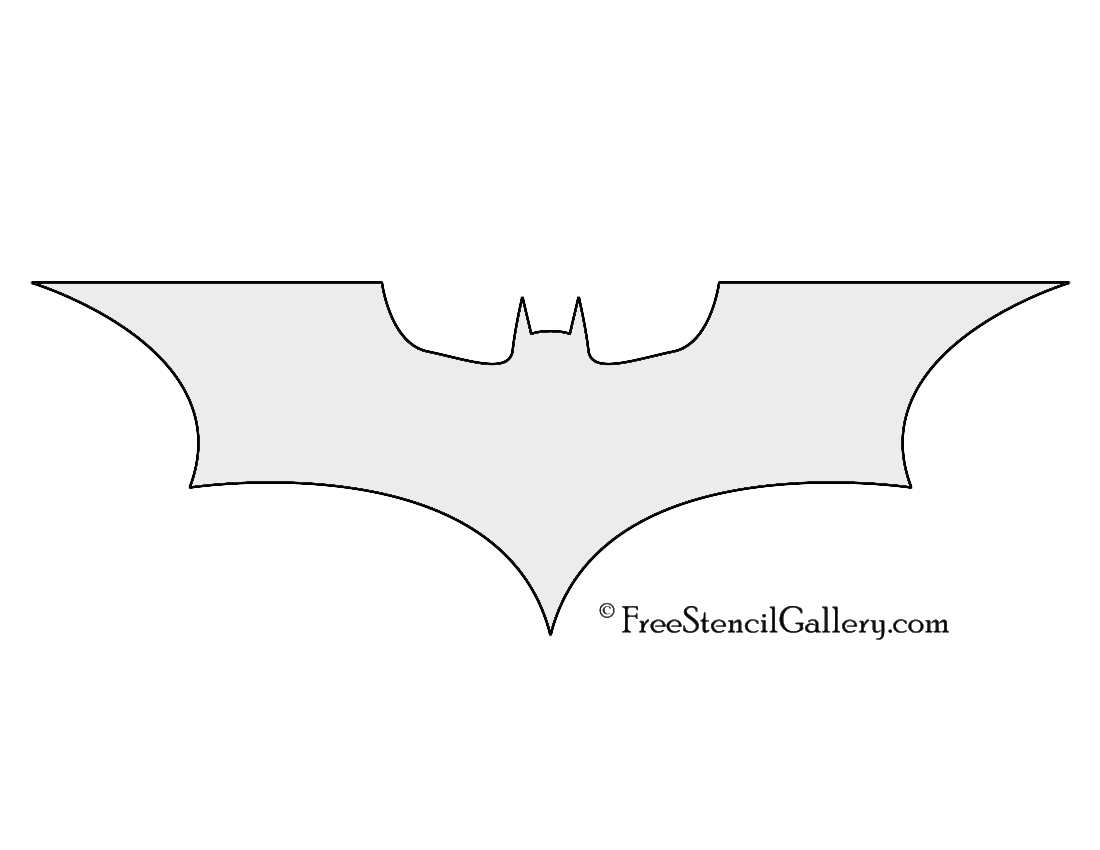 Batman Stencil Templates