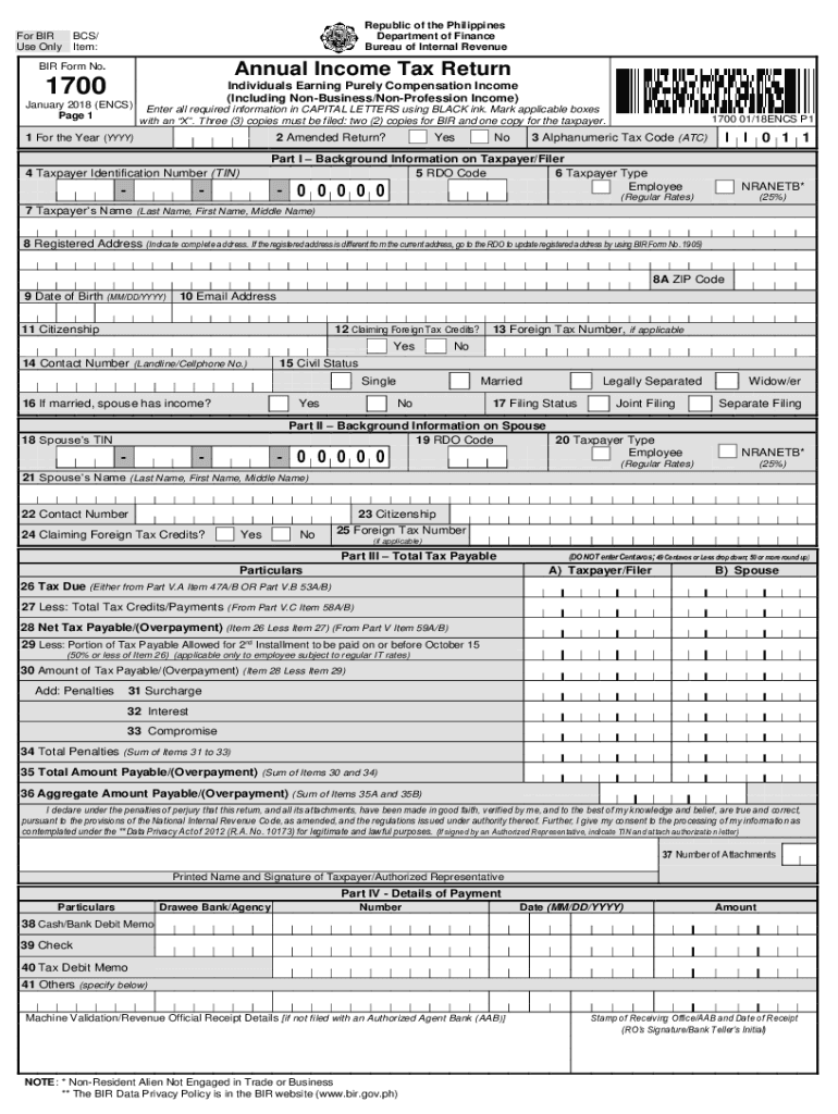 Bir Form 2307 Printable Pdf