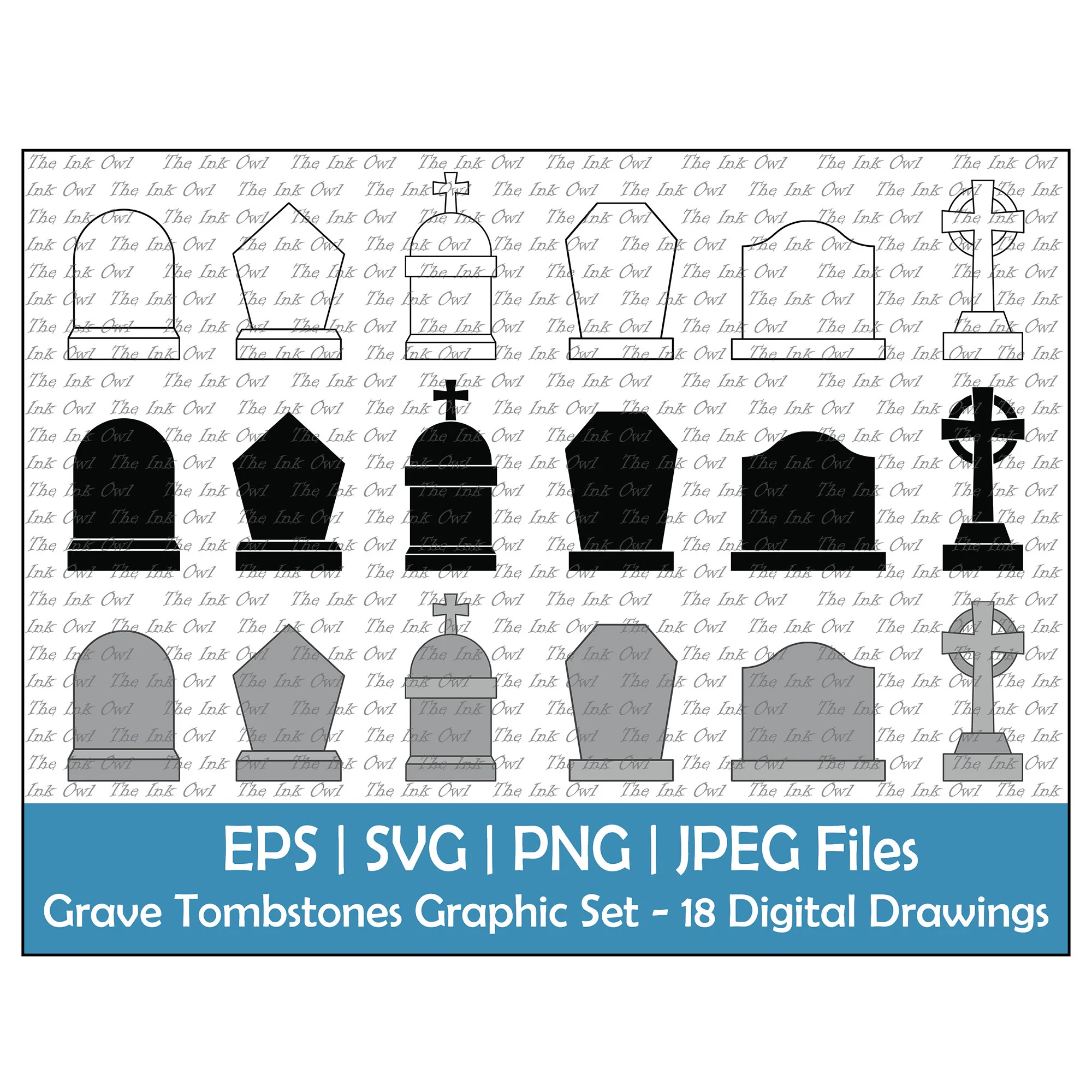 Printable Headstone Template