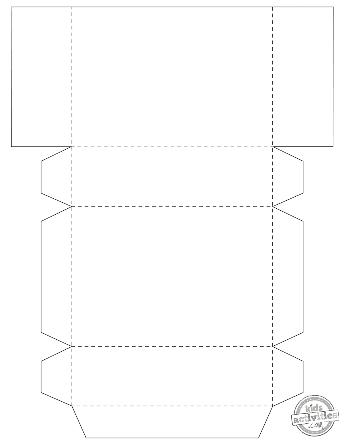 Printable Rectangular Box Template