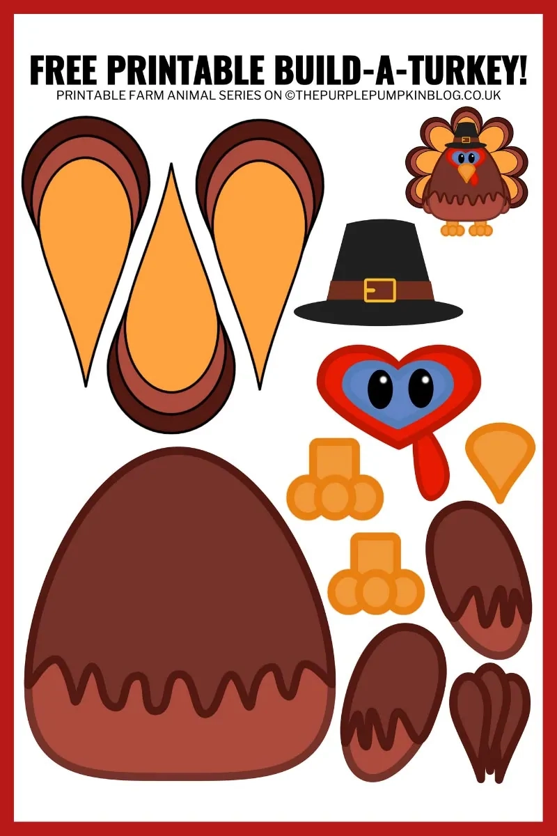 Free Turkey Template Printable