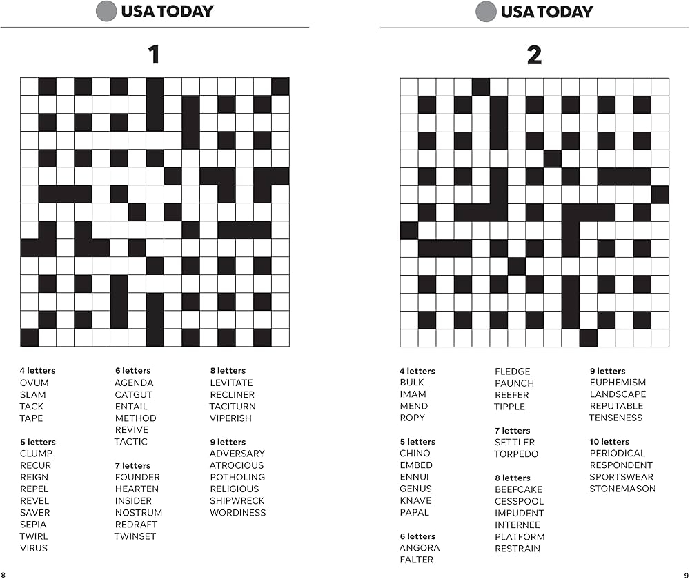 Buy USA Today Word Fill in Super Challenge 200 Puzzles USA Today 