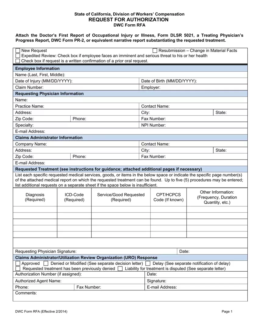 Ca Participating Application Fill Out Printable PDF