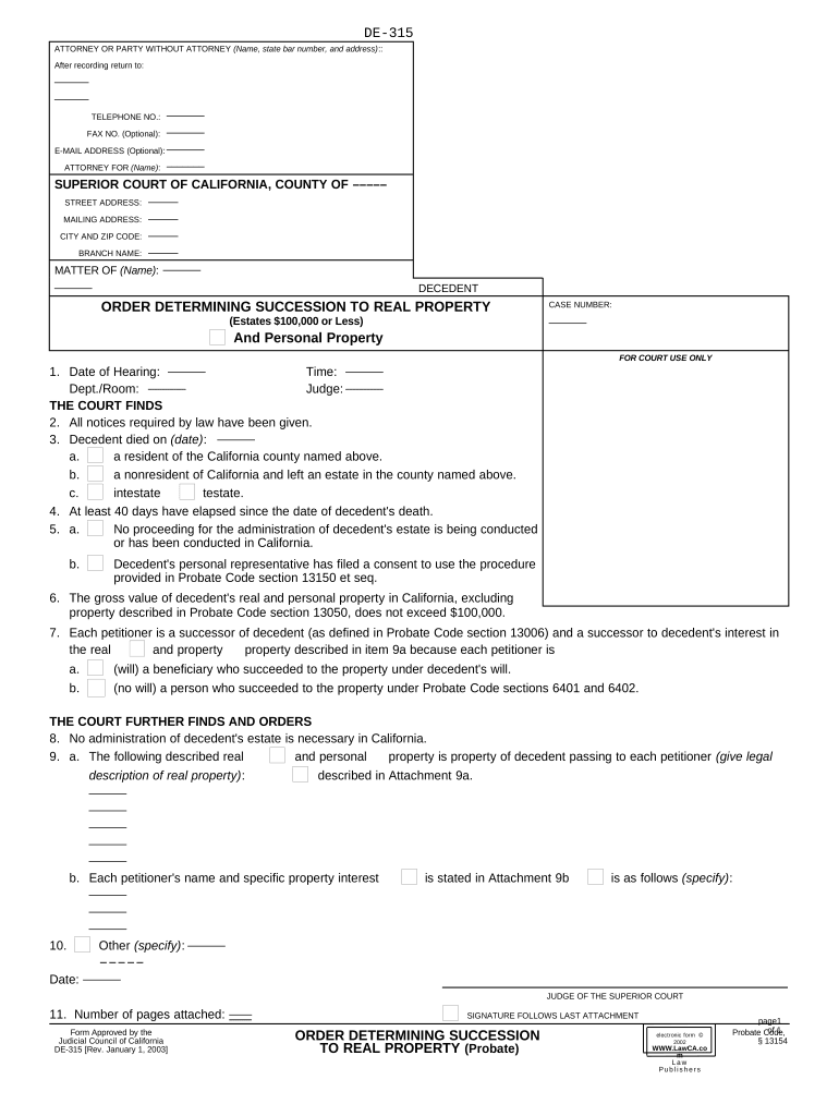 California Property Form Fill Out amp Sign Online DocHub