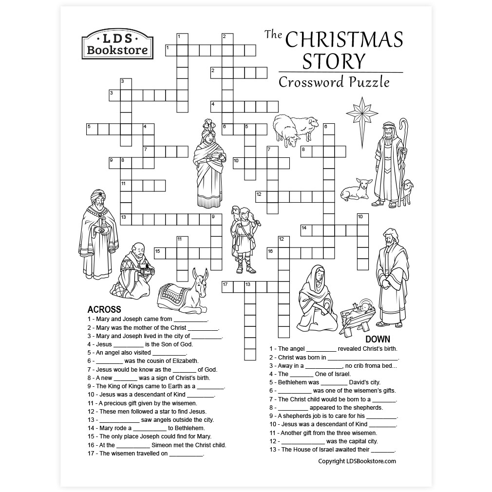 Seasonal Adult Crossword Puzzles Printable