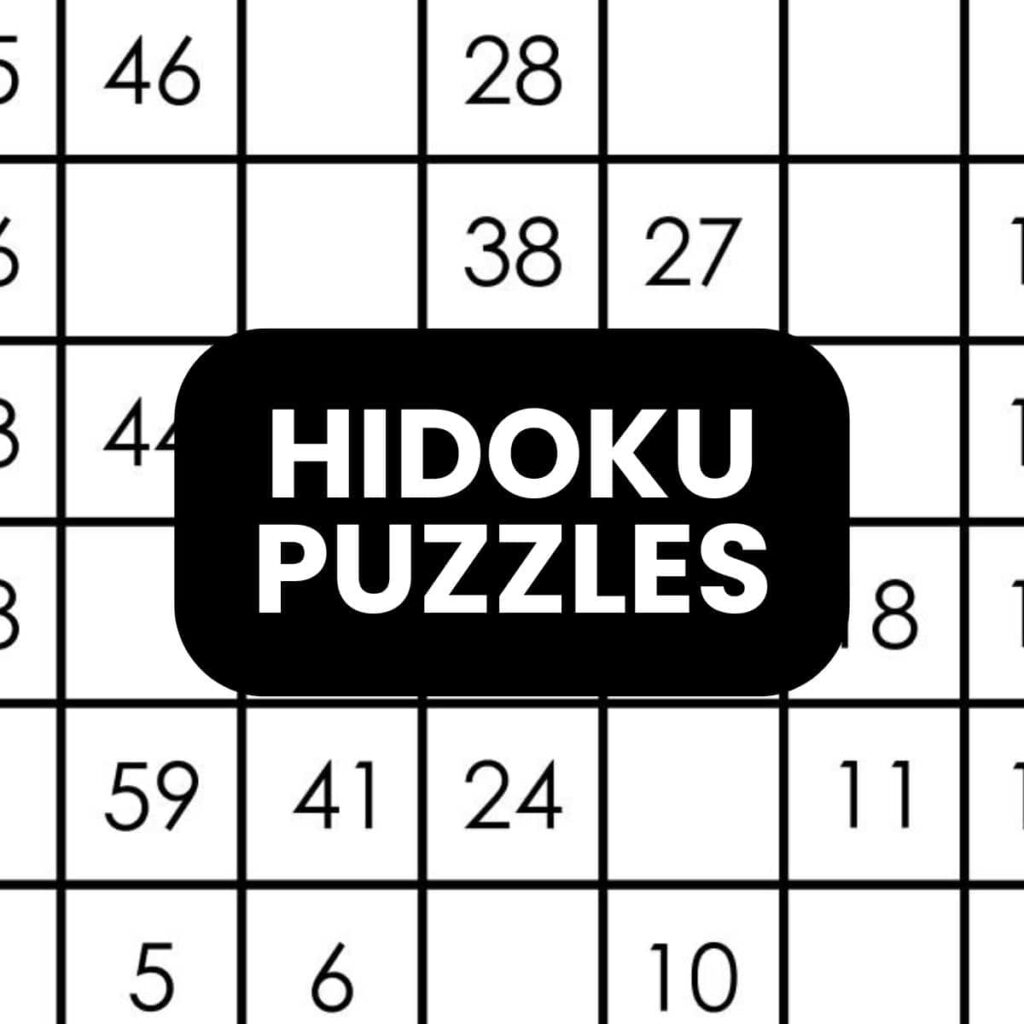 Free Printable Hidato Puzzles