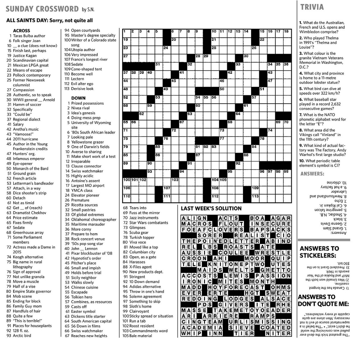 ClarkeRD Hi Sorry About That Here s A Copy Of The Full Crossword 