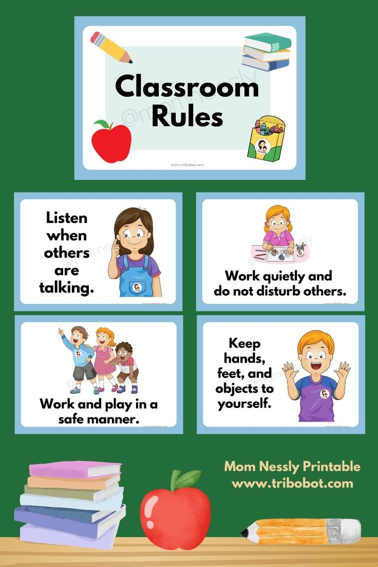 Classroom Rules Posters