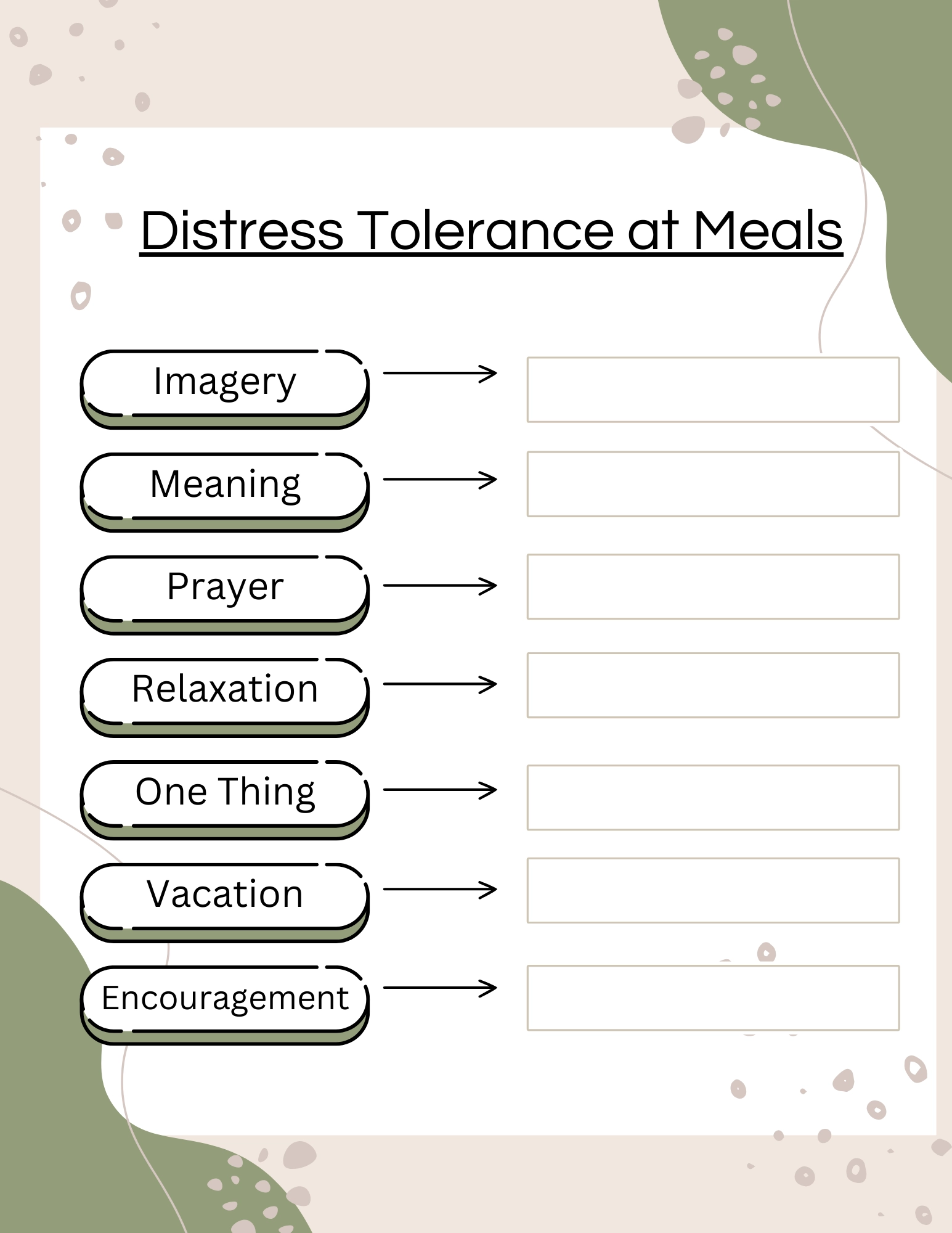 DBT Worksheets For Youth Enhancing Treatment Compass Behavioral 