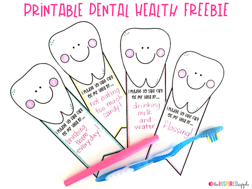 Dental Health Free Printables