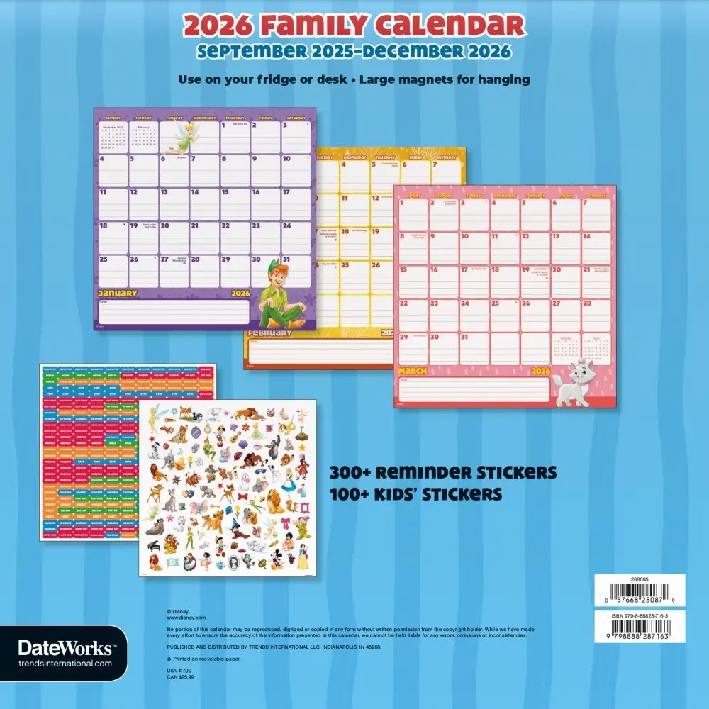 Printable Disney Calendar November 2026