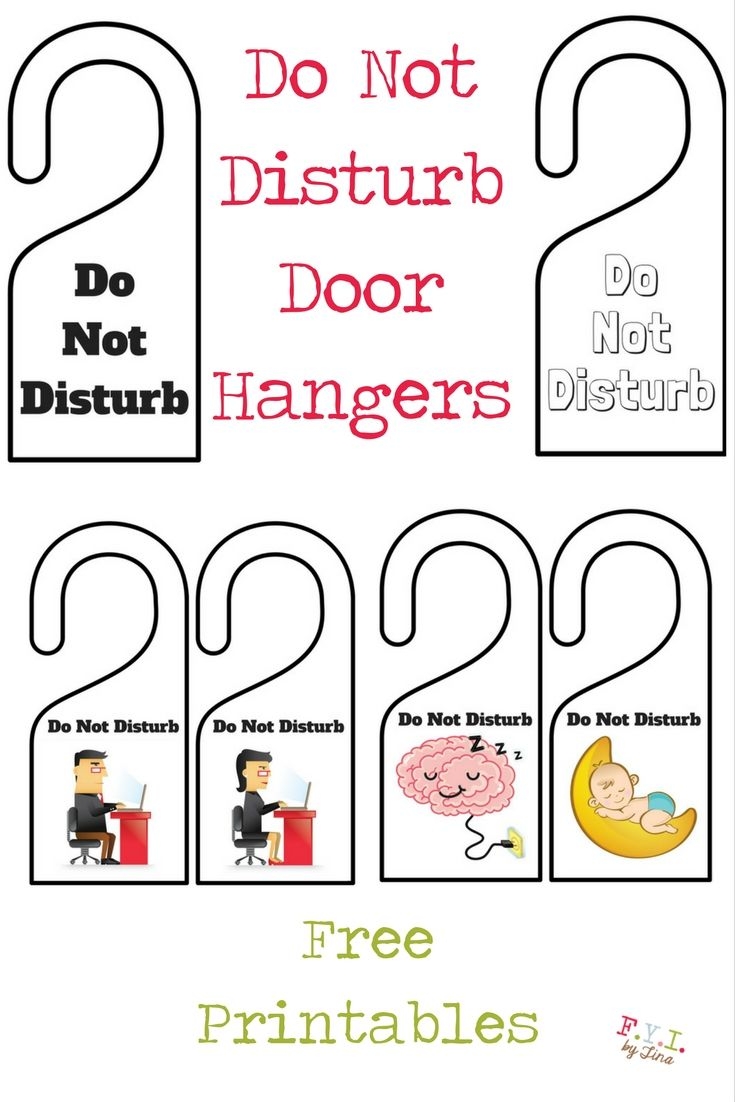 Free Printable Door Sign Template