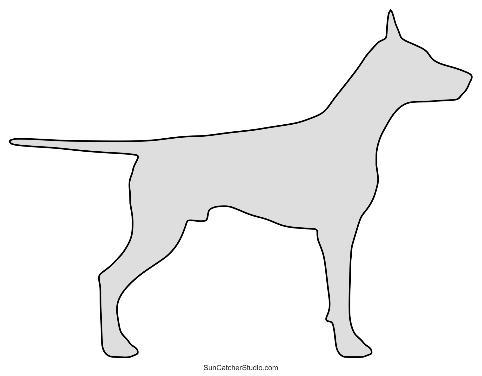 Dog Patterns Templates Silhouettes Free JPG PNG SVG Free 