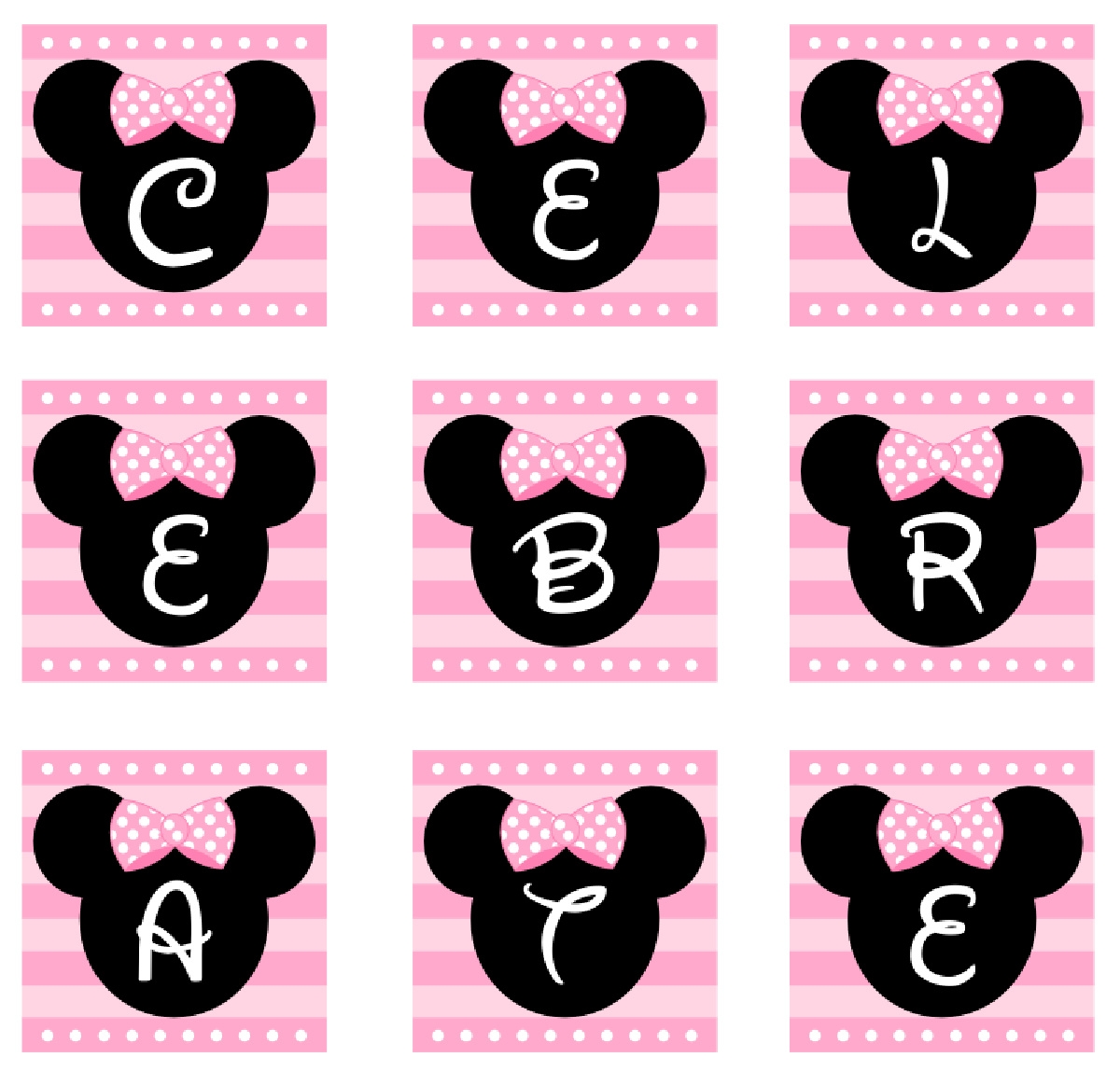 Download These Free Pink Minnie Mouse Party Printables Catch My 