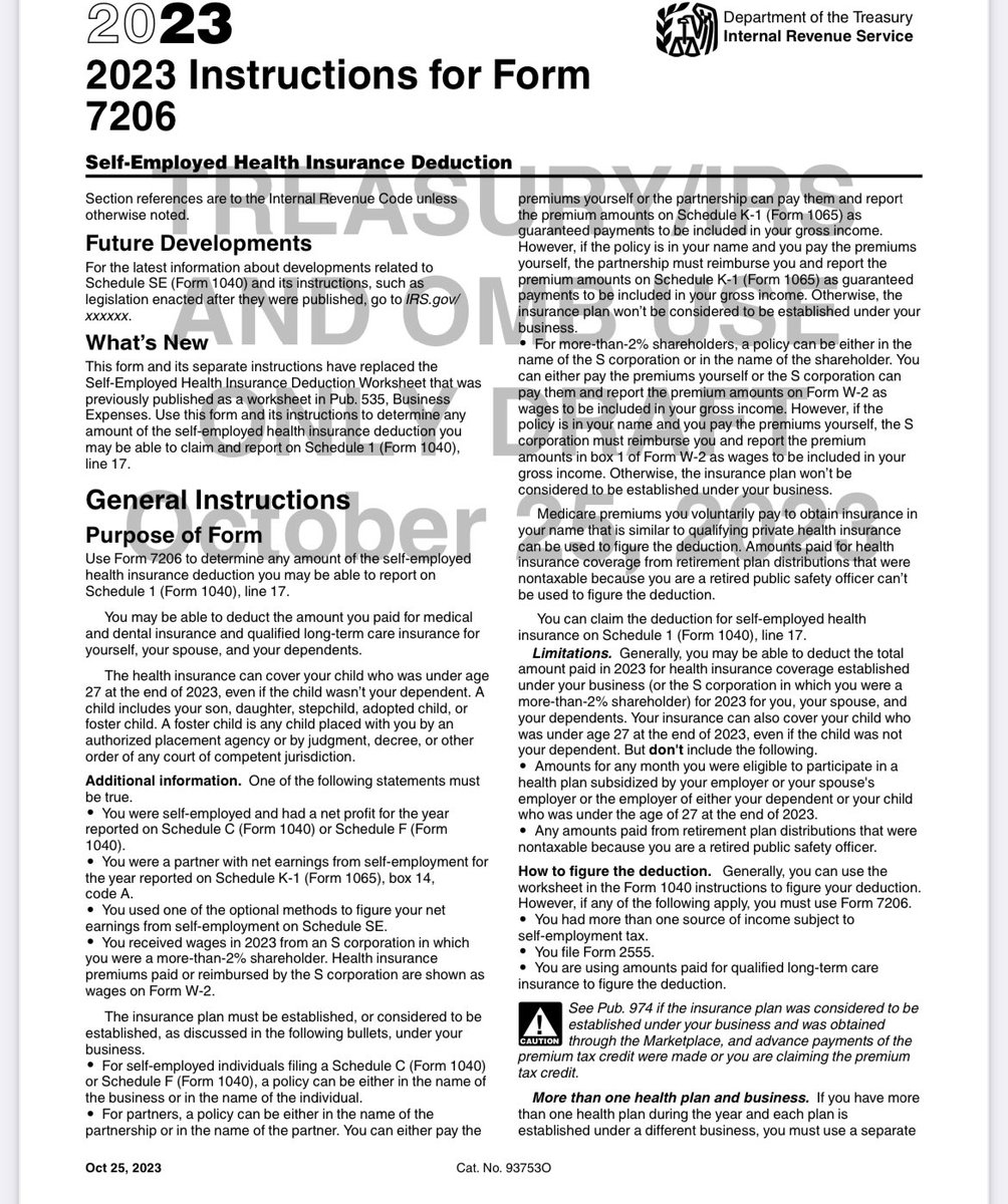 Form 7206 Irs