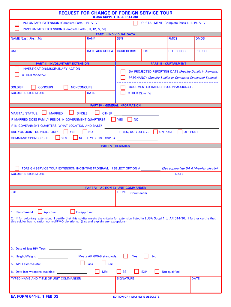 Ea Form 571 E Fill Out amp Sign Online DocHub