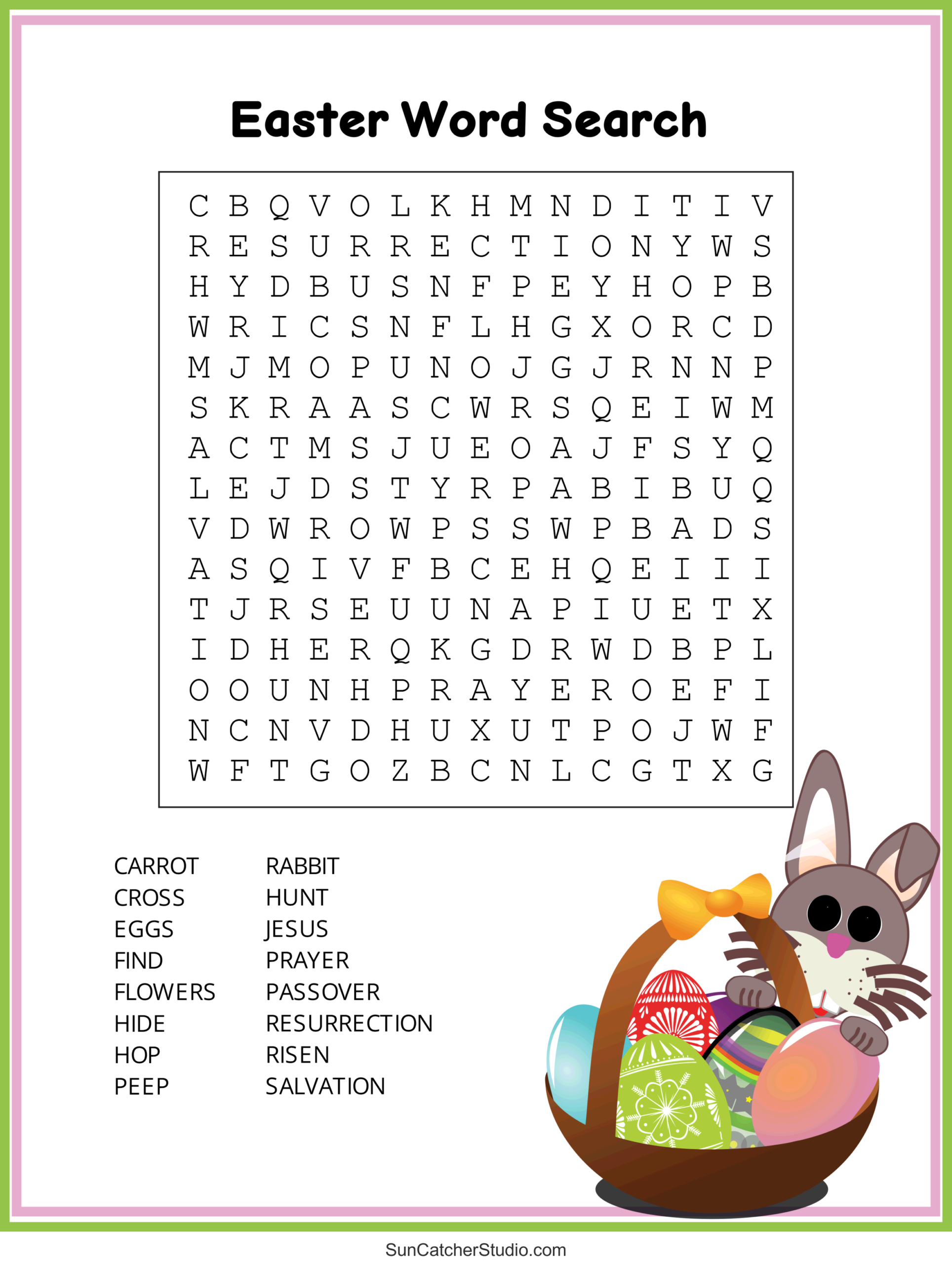 Free Printable Easter Puzzles