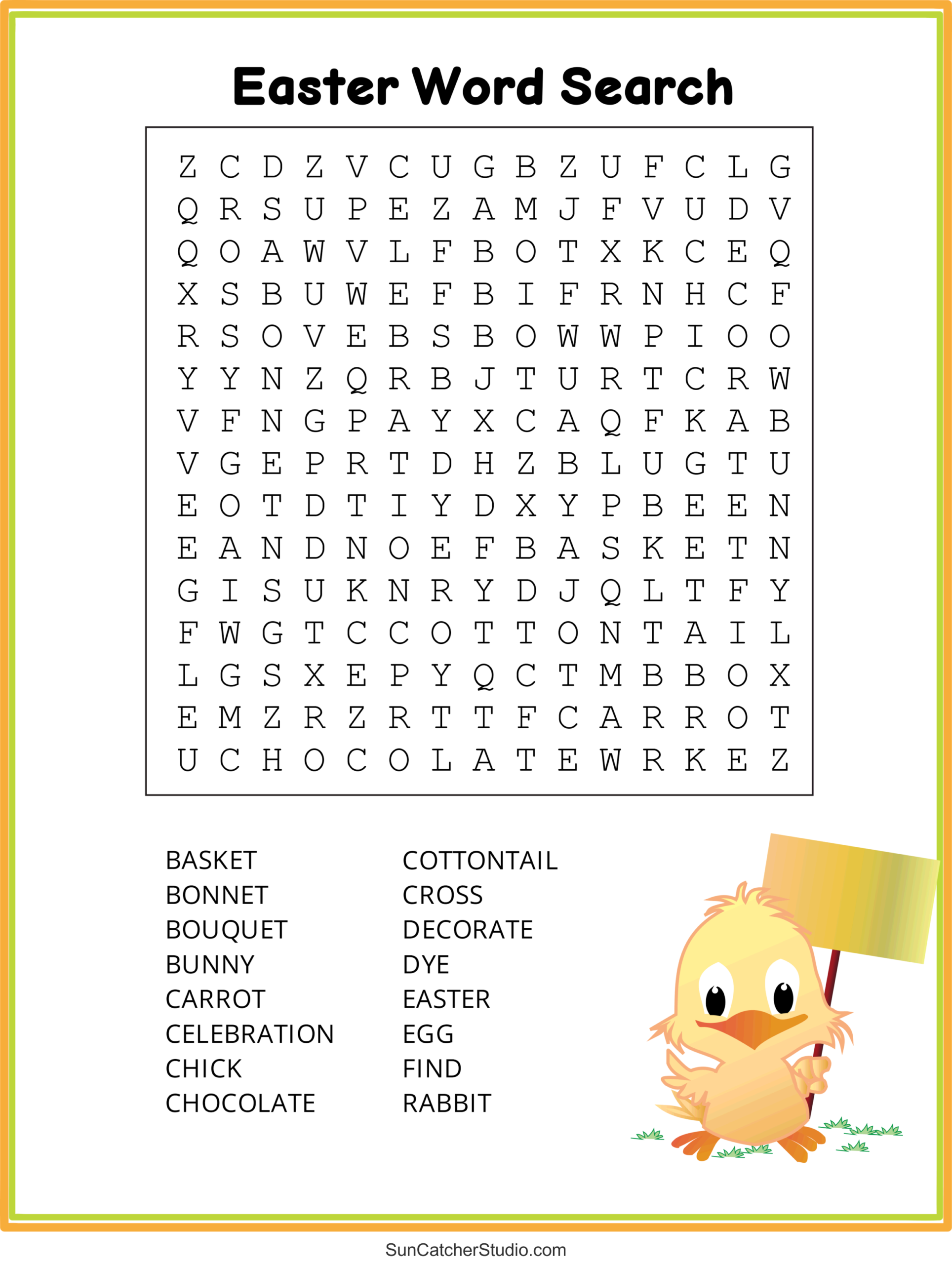 Printable Easter Puzzles