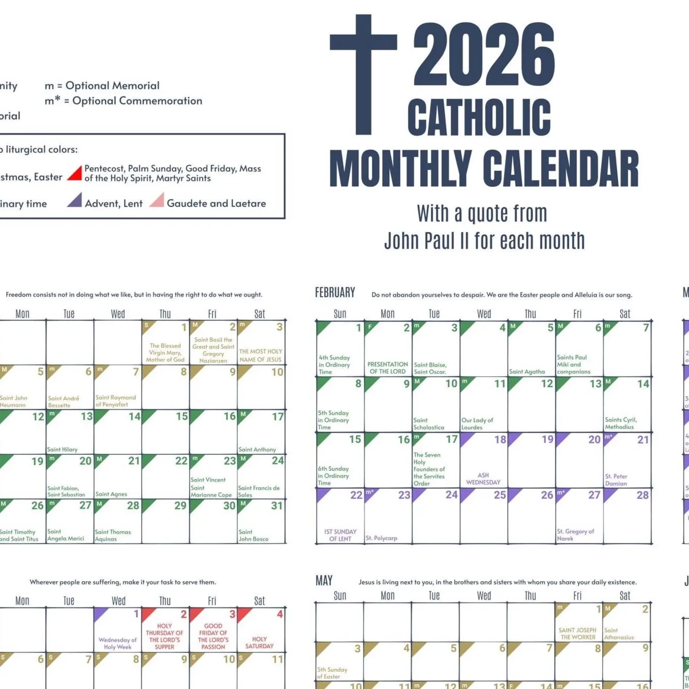 Episcopal Church Calendar 2026 Organization For Church And Clergy 