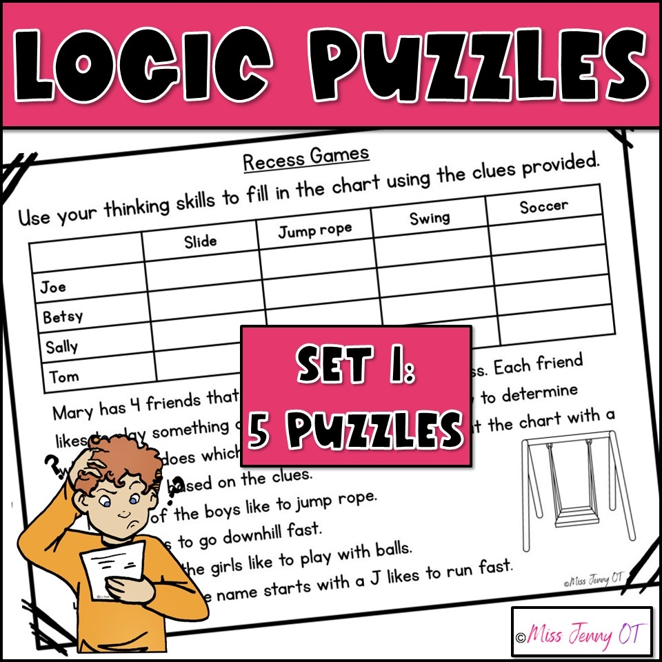 Free Printable Logic Puzzles Puzzle Baron