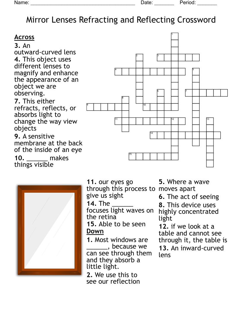 Eye Crossword WordMint