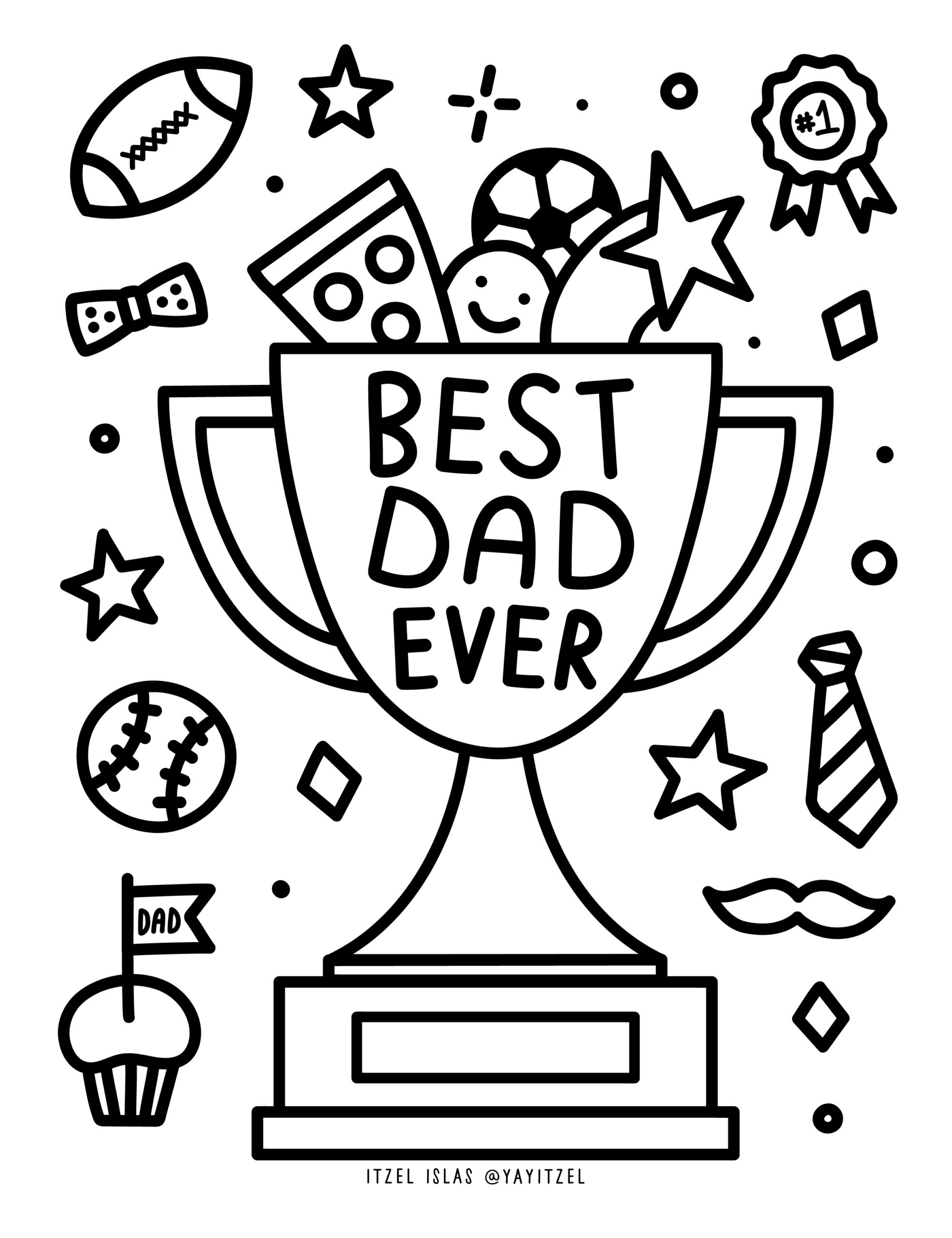 Father s Day Father s Day Printables Free Coloring Pages 