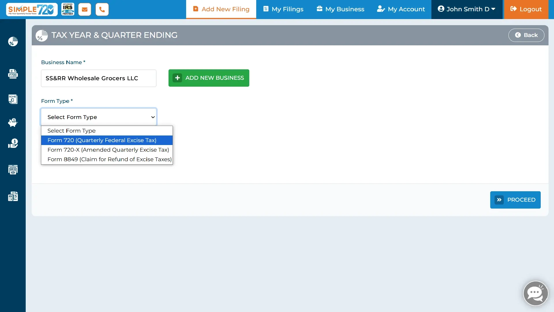 File Your Form 720 Online With The IRS Authorized Simple720