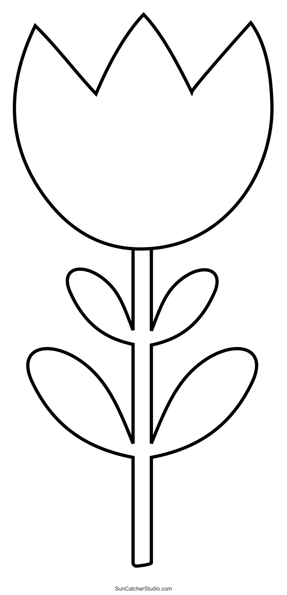 Free Flower Template Printable