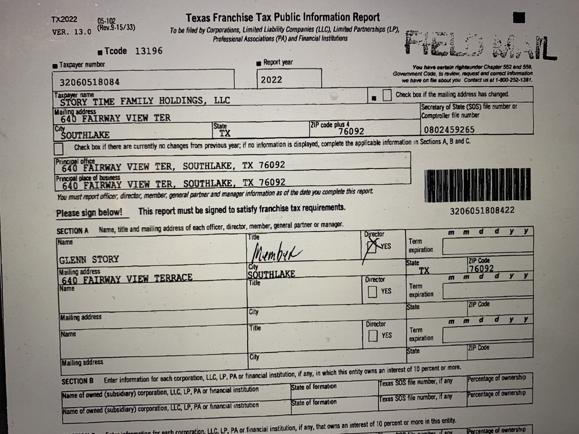 How To Fill Out Form 05-102 Texas