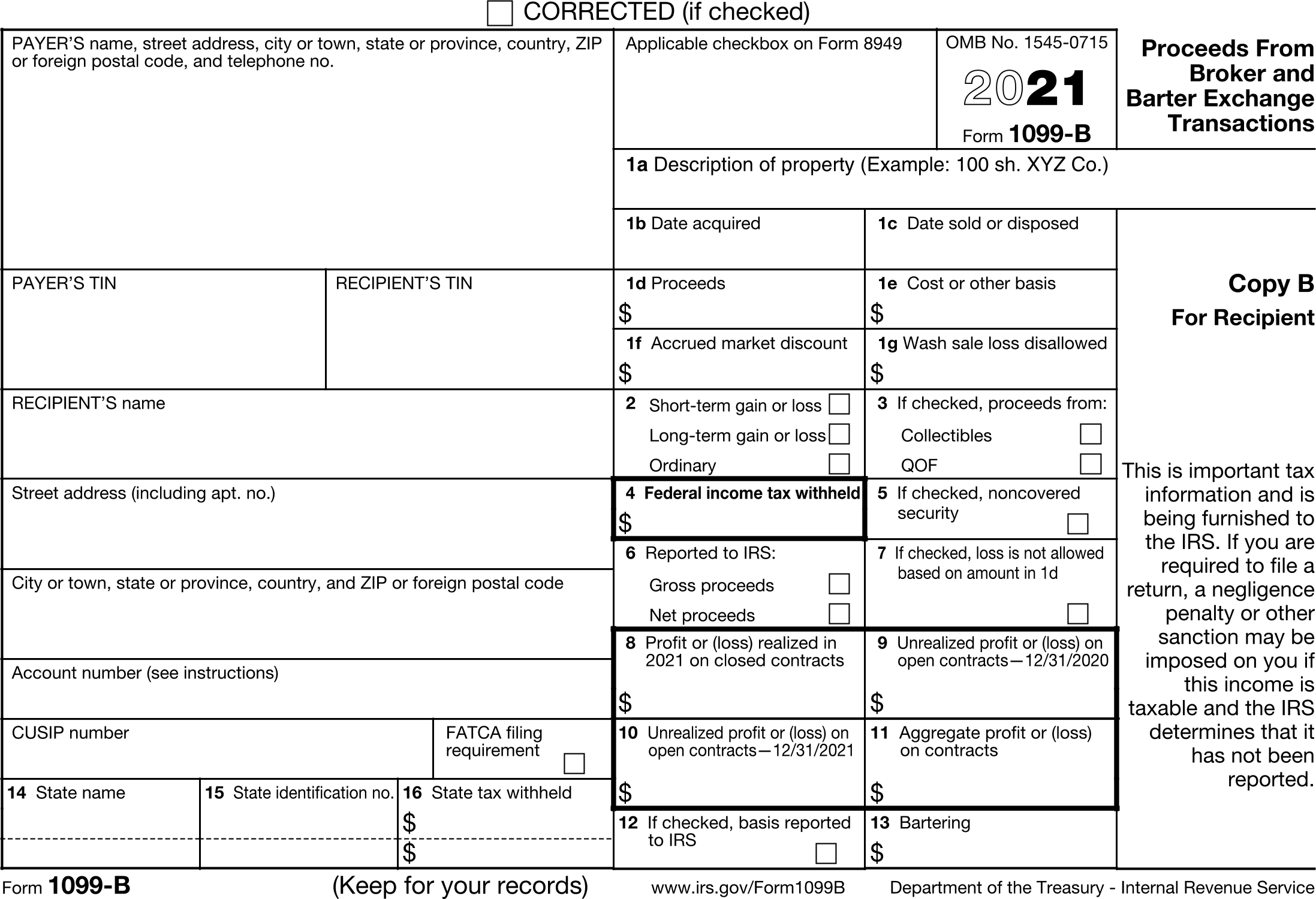 Irs Form 8949 2021