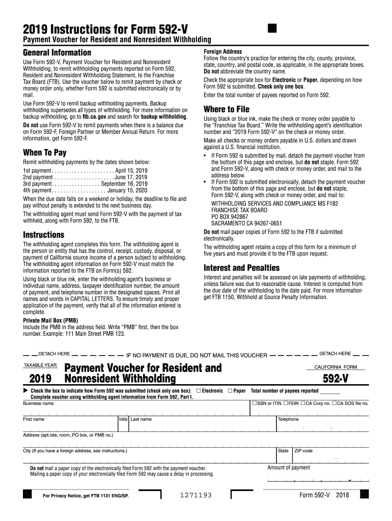 Form 592 Fill Out amp Sign Online DocHub
