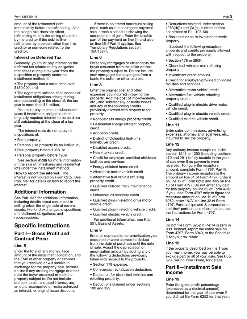 Form 6252 Fill And Sign Online With Lumin